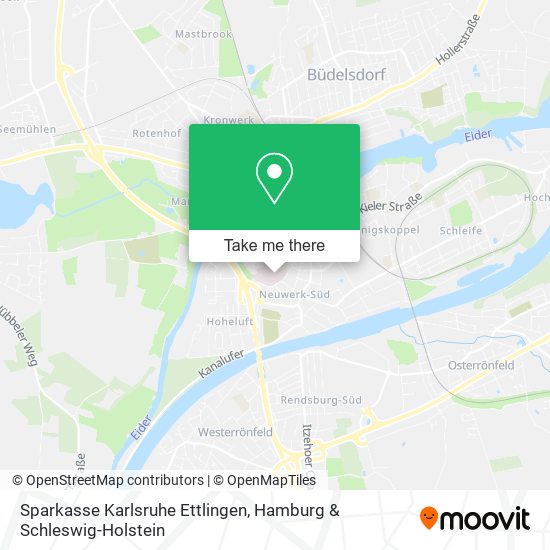 Sparkasse Karlsruhe Ettlingen map