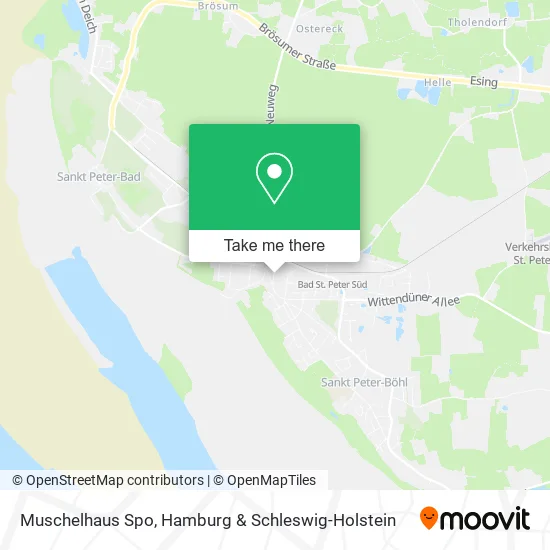 Карта Muschelhaus Spo