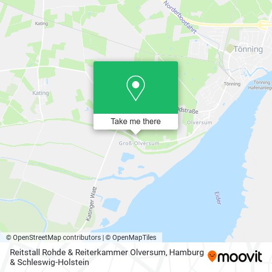 Reitstall Rohde & Reiterkammer Olversum map