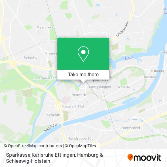 Sparkasse Karlsruhe Ettlingen map