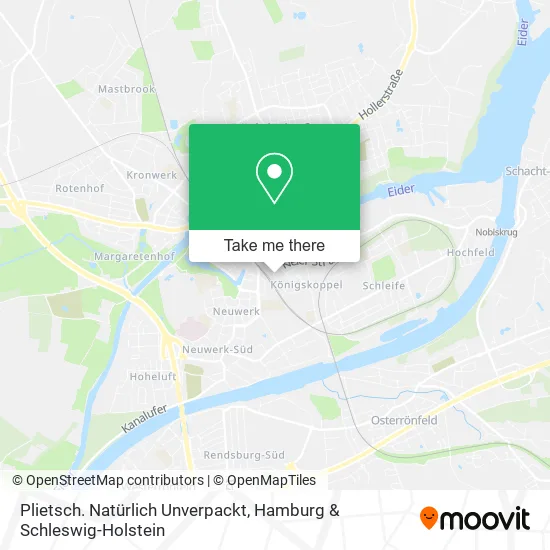 Карта Plietsch. Natürlich Unverpackt