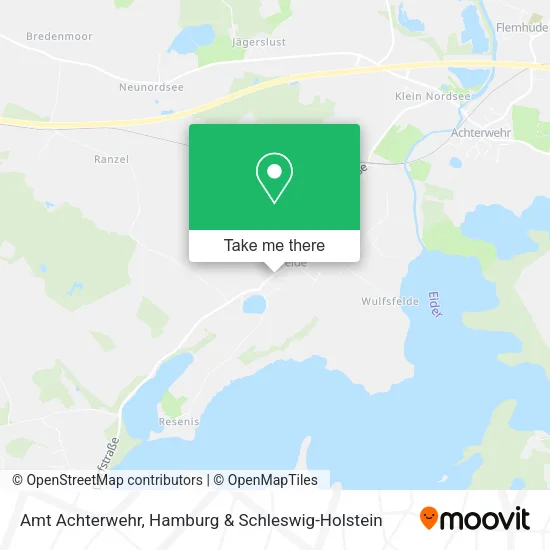 Карта Amt Achterwehr