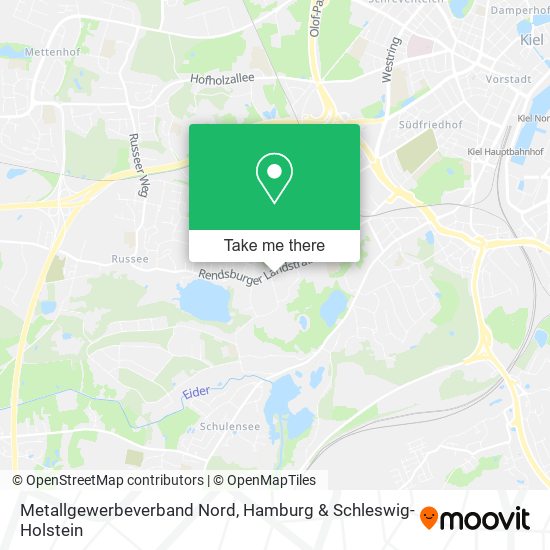 Metallgewerbeverband Nord map