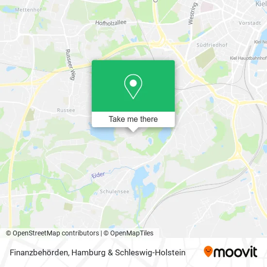 Карта Finanzbehörden