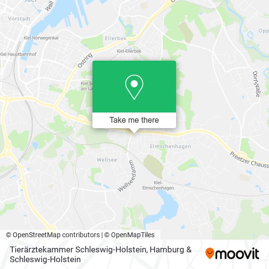 Tierärztekammer Schleswig-Holstein map