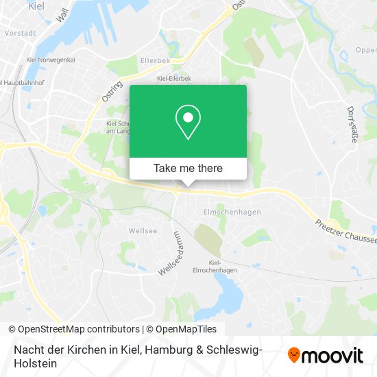 Nacht der Kirchen in Kiel map