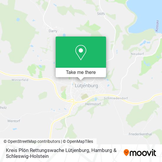 Kreis Plön Rettungswache Lütjenburg map