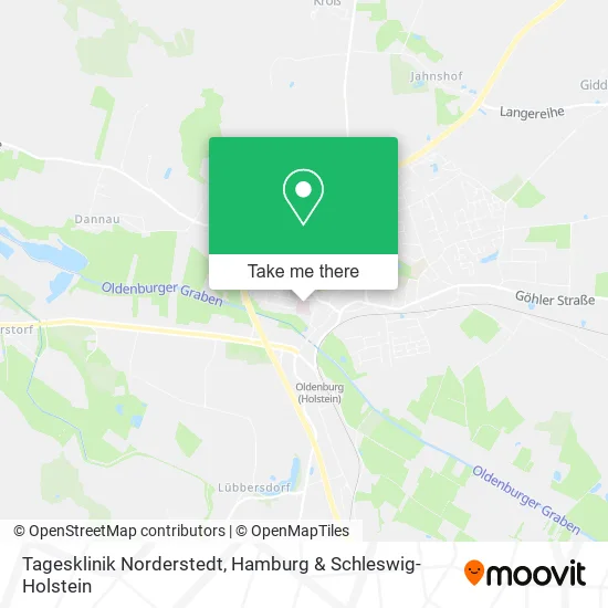 Карта Tagesklinik Norderstedt