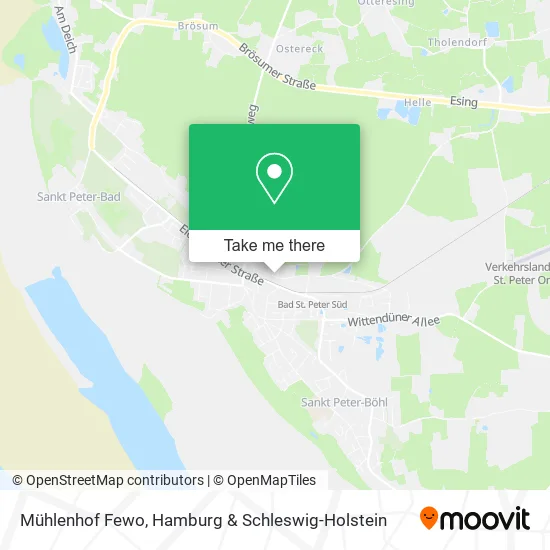 Карта Mühlenhof Fewo