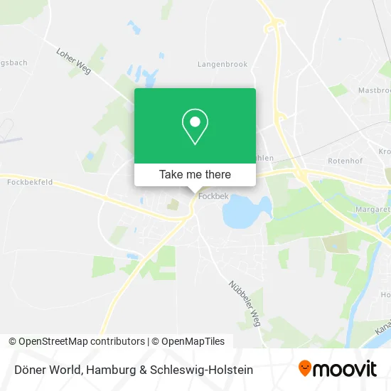 Карта Döner World