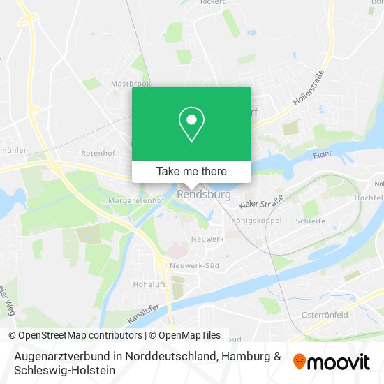 Augenarztverbund in Norddeutschland map