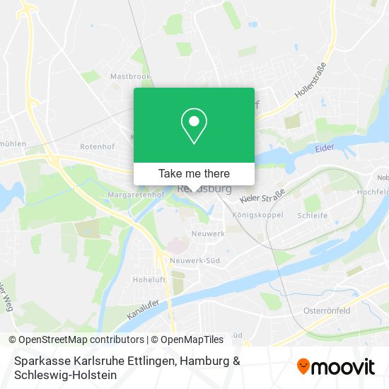 Sparkasse Karlsruhe Ettlingen map