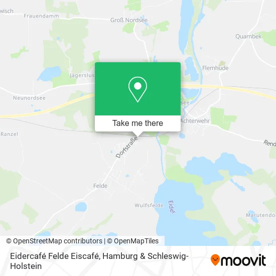 Карта Eidercafé Felde Eiscafé