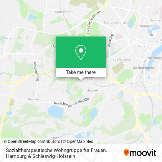 Sozialtherapeutische Wohngruppe für Frauen map