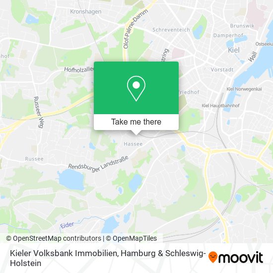 Kieler Volksbank Immobilien map