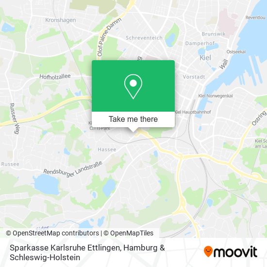 Sparkasse Karlsruhe Ettlingen map