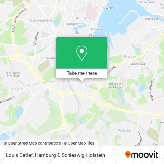 Карта Louis Detlef