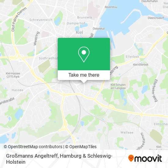 Карта Großmanns Angeltreff