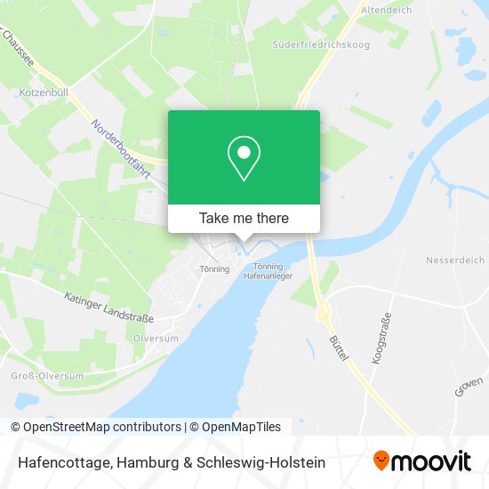 Hafencottage map