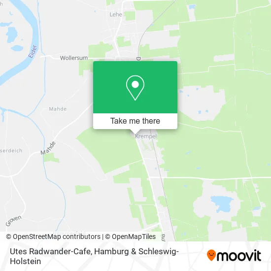 Карта Utes Radwander-Cafe