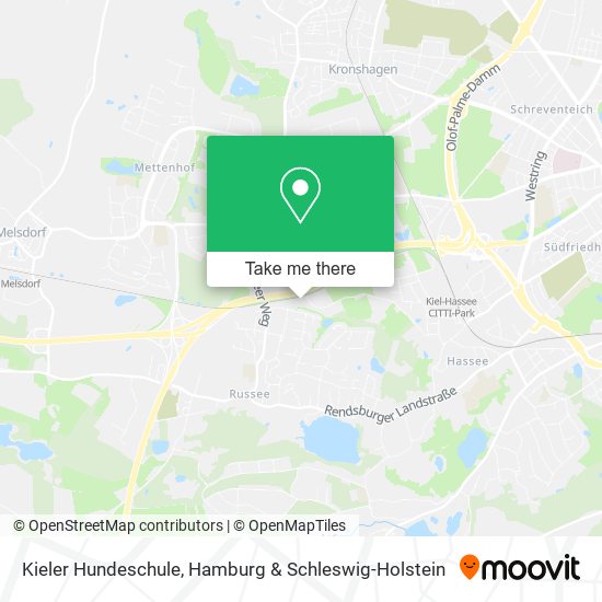 Kieler Hundeschule map