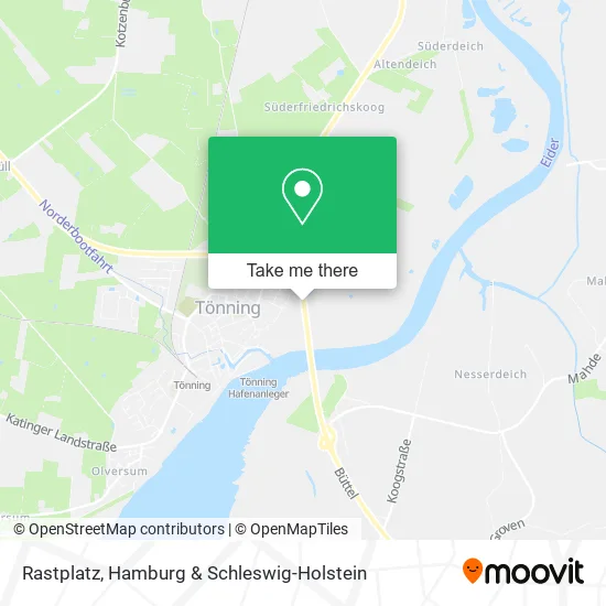 Карта Rastplatz