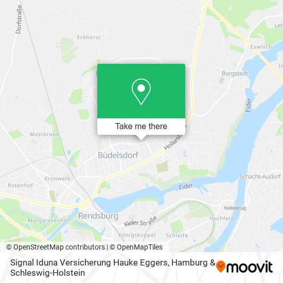 Signal Iduna Versicherung Hauke Eggers map