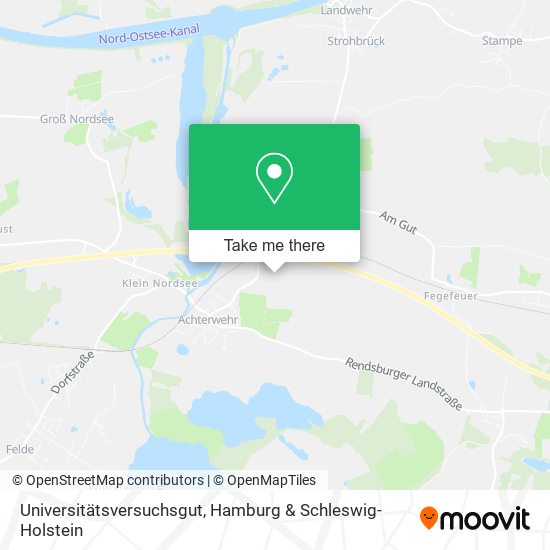 Universitätsversuchsgut map