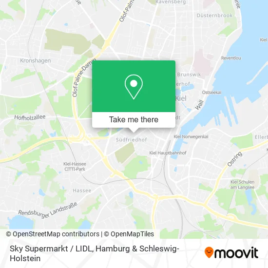 Карта Sky Supermarkt / LIDL