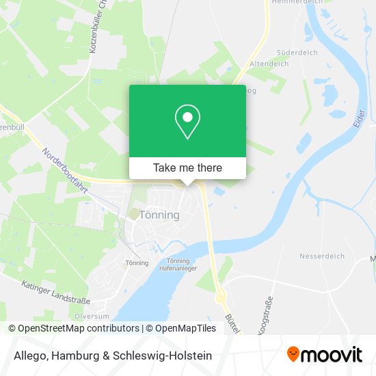 Allego map