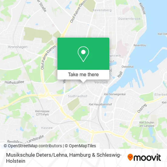 Карта Musikschule Deters/Lehna