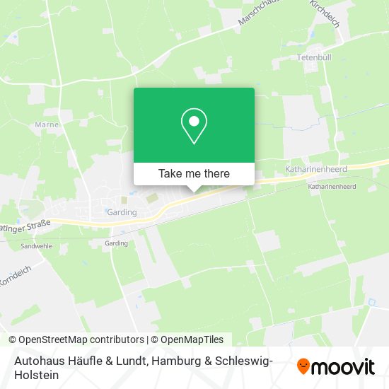 Autohaus Häufle & Lundt map
