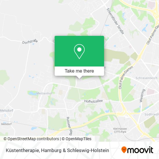 Küstentherapie map