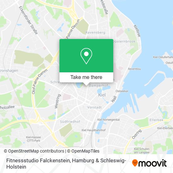 Fitnessstudio Falckenstein map