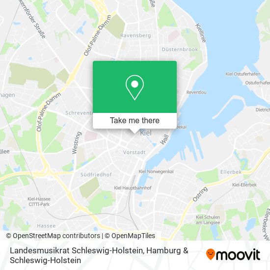 Landesmusikrat Schleswig-Holstein map