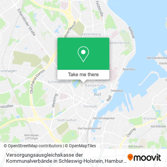 Versorgungsausgleichskasse der Kommunalverbände in Schleswig-Holstein map