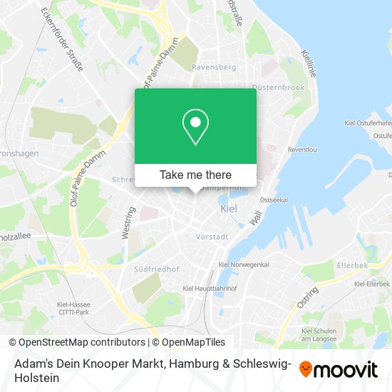 Adam's Dein Knooper Markt map