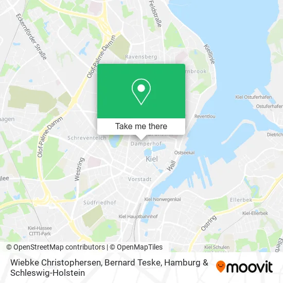 Карта Wiebke Christophersen, Bernard Teske
