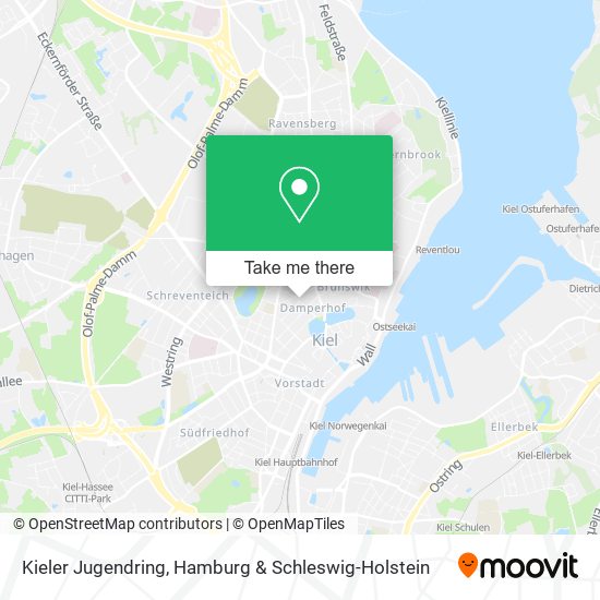 Kieler Jugendring map