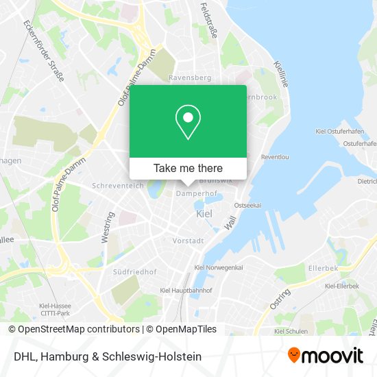 DHL map