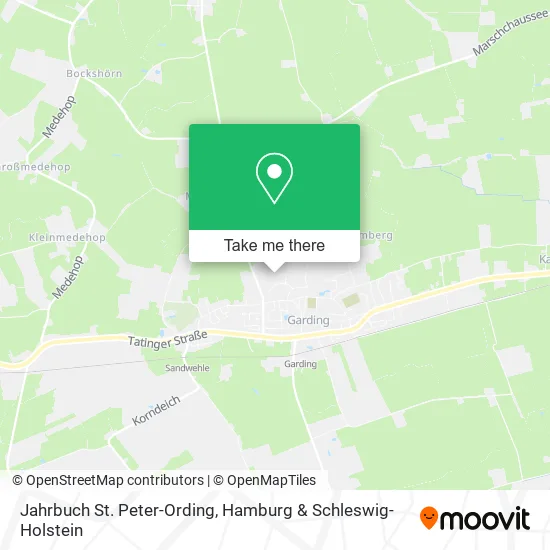 Карта Jahrbuch St. Peter-Ording