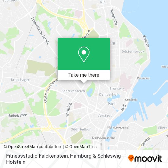 Fitnessstudio Falckenstein map