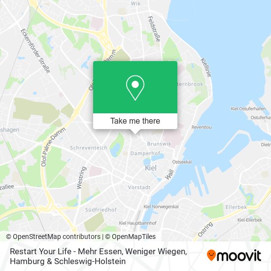 Restart Your Life - Mehr Essen, Weniger Wiegen map