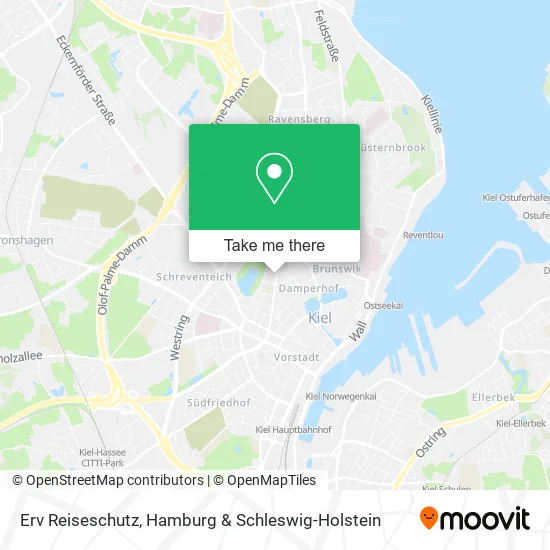 Карта Erv Reiseschutz