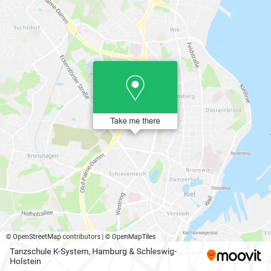 Карта Tanzschule K-System