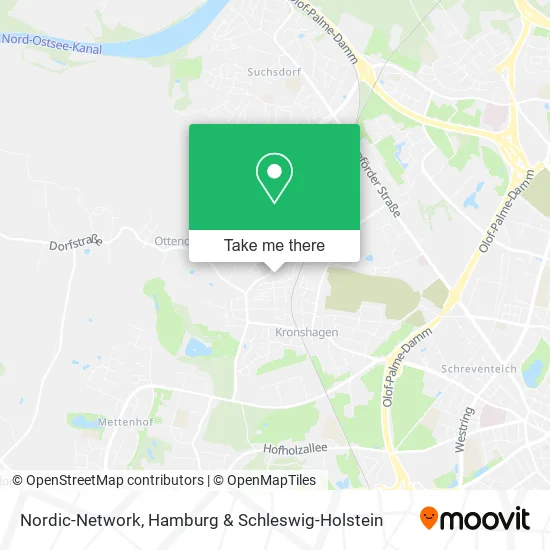 Карта Nordic-Network