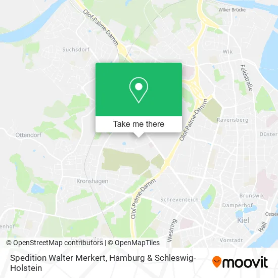 Карта Spedition Walter Merkert