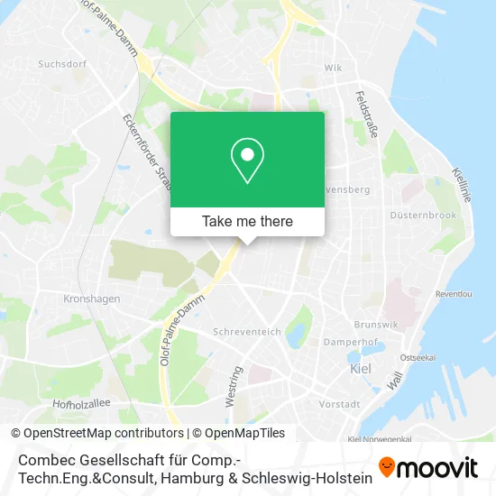 Карта Combec Gesellschaft für Comp.-Techn.Eng.&Consult