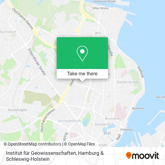 Institut für Geowissenschaften map