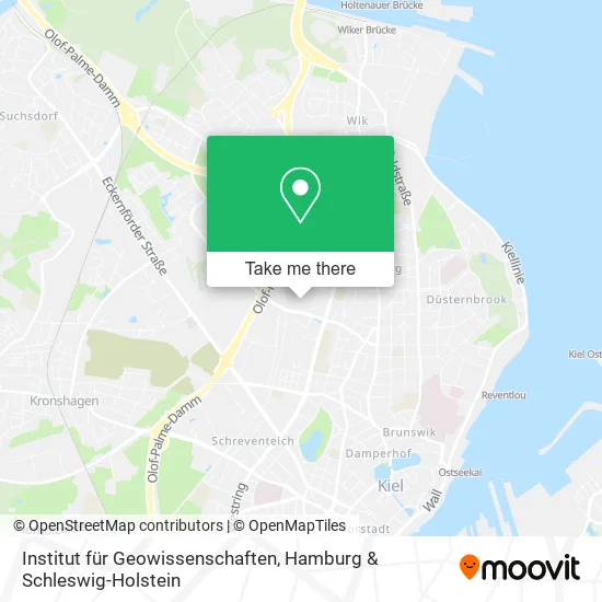 Карта Institut für Geowissenschaften